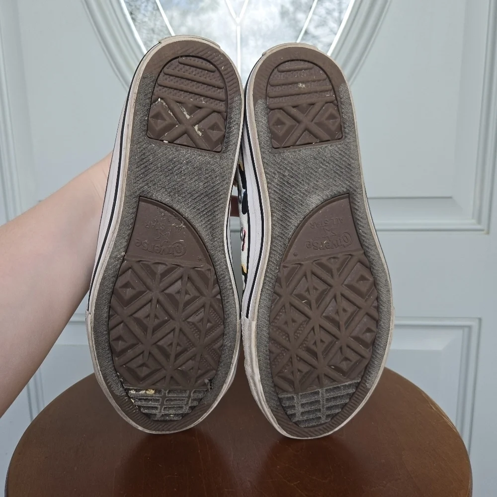 Converse Girls All Star Low Sneakers Rainbow Leopard